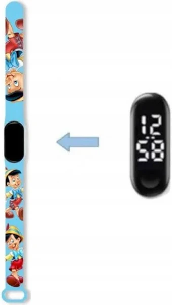 Zegarek cyfrowy Led Pinokio