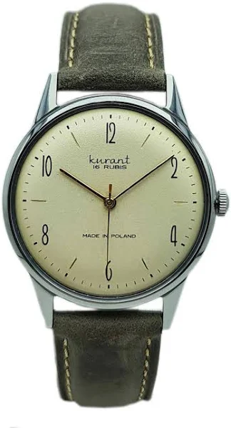 Polski Zegarek KURANT z fabryki w Błoniu