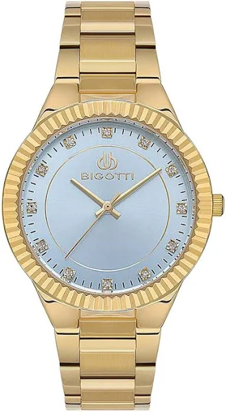Bigotti Damskie Zegarek Złoto