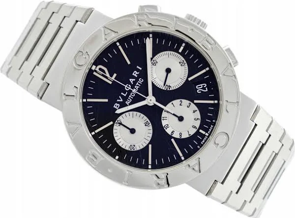 Bvlgari Diagongo Chronograph Stal 38MM Automat Box Ref. L2827