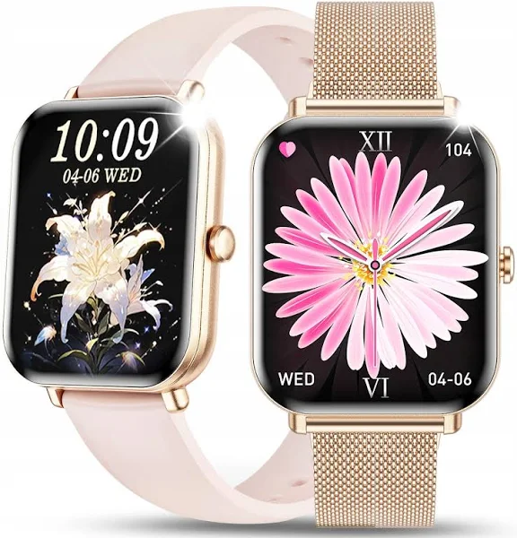 JG Smart Smartwatch Zegarek Damski Polskie Menu Rozmowy Powiadomienia Dla Kobiety Pl