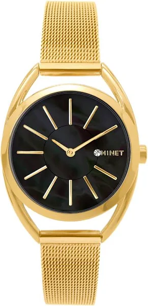 Minet MWL5214 ICON Gold Pearl Mesh