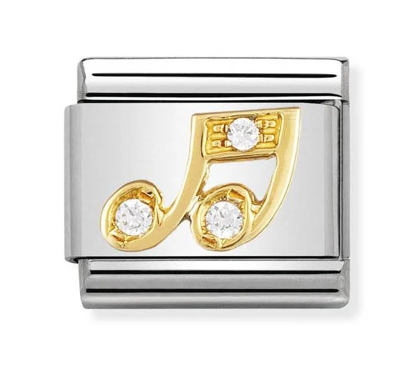 Nomination Link 18K Gold 'Nuta' 030308/18
