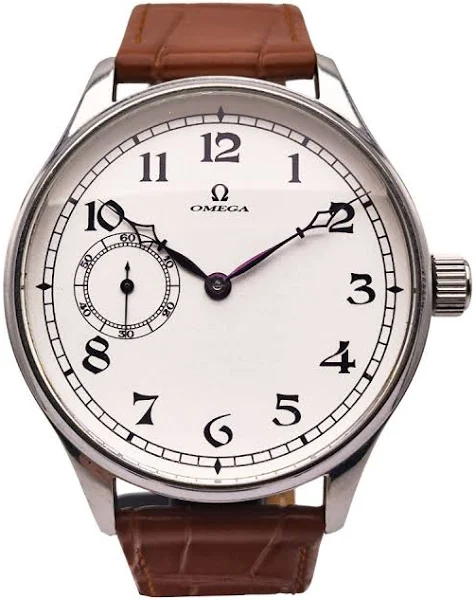 Pasówka Omega olbrzymi zegarek męski mechaniczny z lat z 1925r