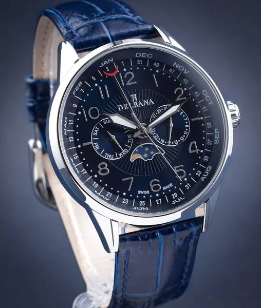 Delbana Retro Moonphase 41601.646.6.044
