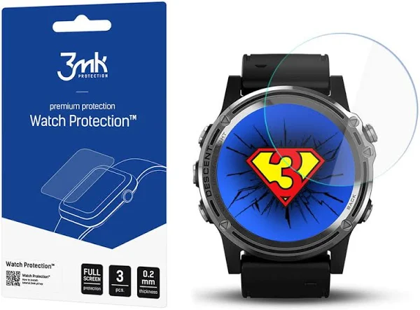 SZKŁO SMARTWATCH 3mk Garmin Descent Mk1