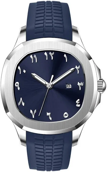 Cyfry arabskie bez logo Bliski Wschód Luksusowe męskie zegarki Marka Moda kwarcowa Kreatywny