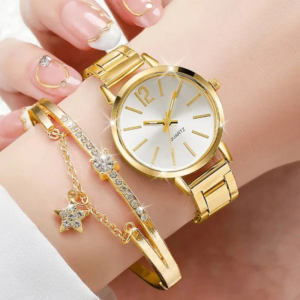 Zestaw zegarek z bransoletką