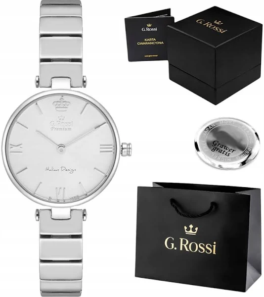 Zegarek damski G. Rossi Premium delikatny z Grawerem