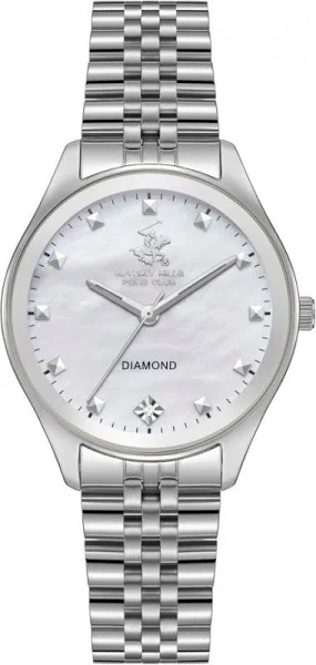 Empik Zegarek damski BEVERLY HILLS BP3657C.320 srebrny fashion z diamentami