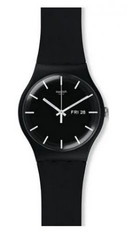 zegarek Swatch SUOB720 New Gent Mono Black