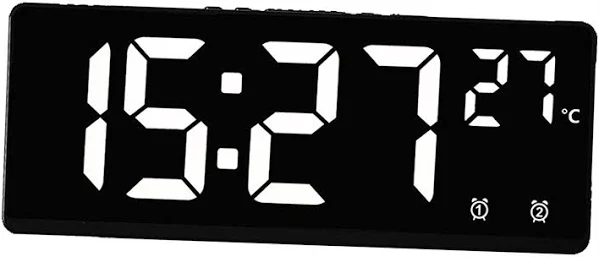 Cyfrowy budzik Duży elektroniczny budzik na biurko