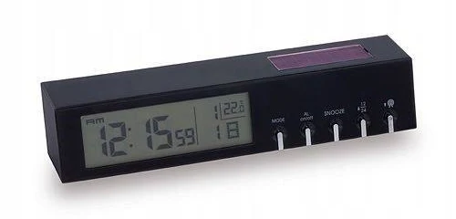 Zegarek na biurko cyfrowy budzik data termometr