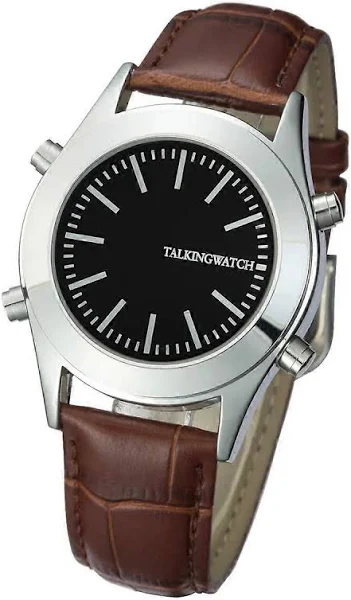 Zegarek mówiący po rosyjsku dla osób niewidomych lub osób starszych Unisex Talking Watch z elastycznym zapięciem alarmowym