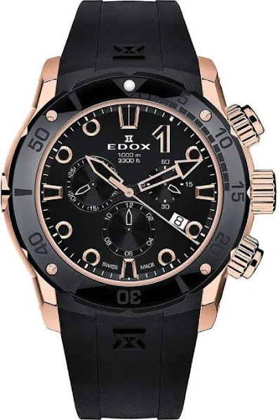Edox 10250-37r-NIR CO-1 Chrongraph