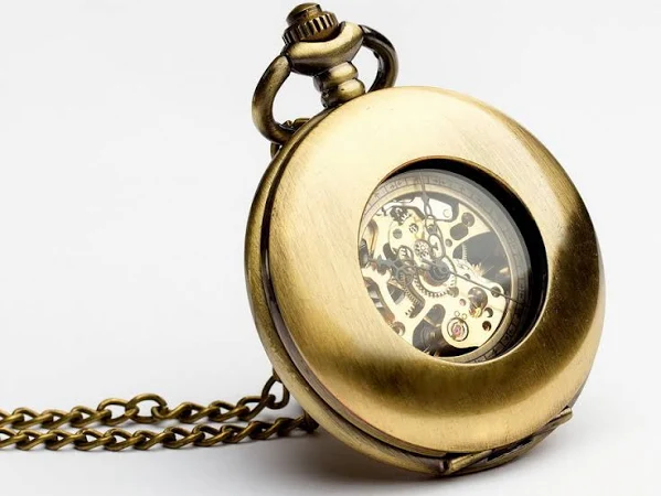 Empik Zegarek na łańcuszku Piękno w brązie