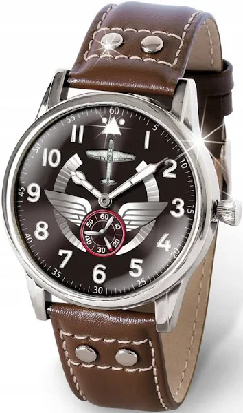 Zegarek męski Pilot Lotniczy Messerschmitt Bf 109 Latająca Legenda 2 wojna