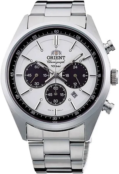 Męski zegarek chronograficzny Orient Neo Solar Panda WV0041TX