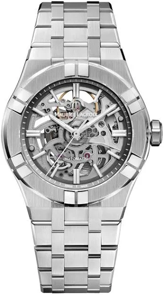 Maurice Lacroix AI6007-SS002-030-1 Aikon Automatic Skeleton