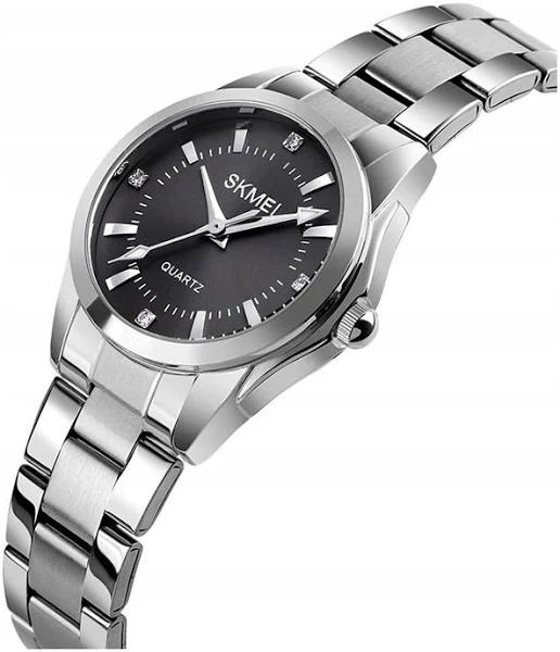 Zegarek damski Skmei bransoleta srebrny zz1