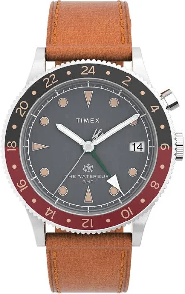 Timex Waterbury Traditional GMT TW2V74000 Zegarek Męski