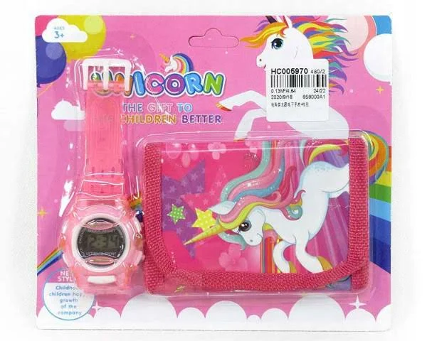 Zegarek dla dzieci i portfel