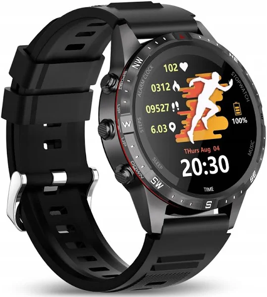 Zegarek Smartwatch Męski Słuchawka Bluetooth Płatnosc Offline Sport Tryb