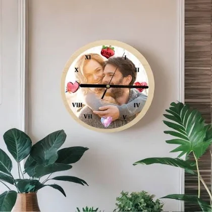 dla Żony Zegar ze zdjęciem