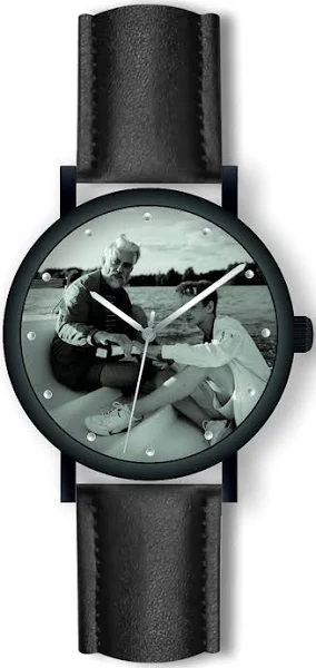 Memories spersonalizowany zegarek na rękę z Twoim zdjęciem Fashion Ø 40 mm prezent fotograficzny prezent dla przyjaciół i rodziny
