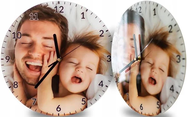 Zegar ścienny Własne Zdjęcie Foto 30cm