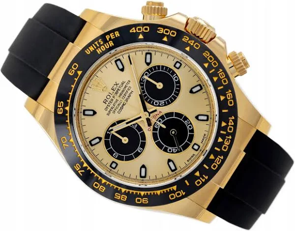 Rolex Daytona Yellow Gold 18K Oysterflex Ref. 116518LN Full Set