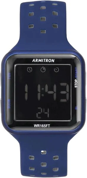 Cyfrowy zegarek sportowy Armitron Unisex 40/8417BLU