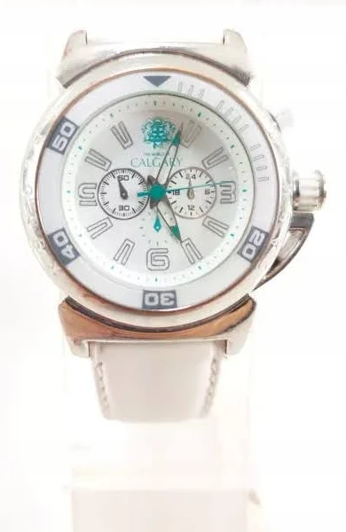 Zegarek Damski Calgary Biały Pasek