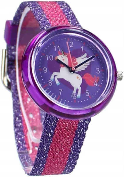 Zegarek dla dzieci Time Unicorn purple PRET Kids