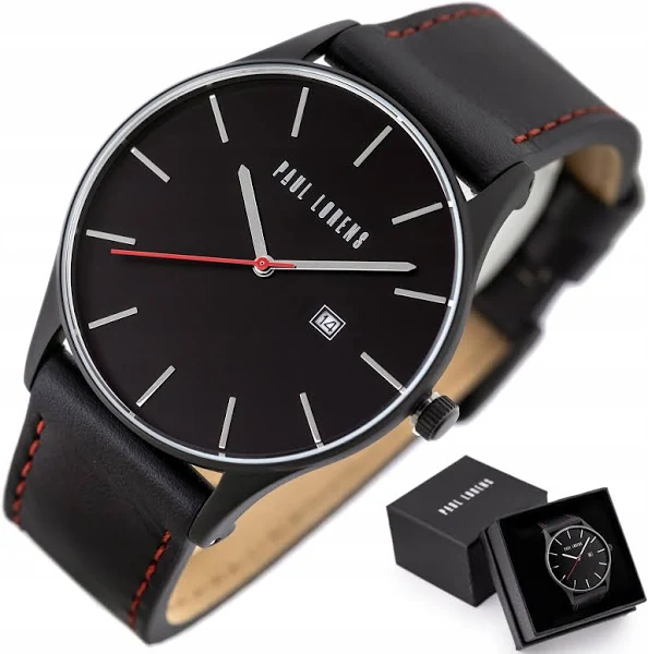 Zegarek Męski Paul Lorens Kronos +grawer Komplet Prezentowy data klasyczny