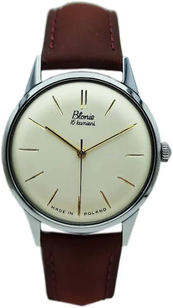 Polski mechaniczny Zegarek BŁONIE