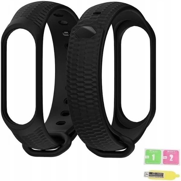 Opaska Zamienna do Xiaomi mi Band 4 Pasek + Folia