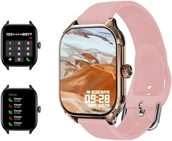 H9 New Smart Watch 2.01 Inch HD Display Answer Make Call Message Preview Sport Modes DIY Dial