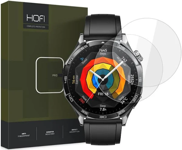 Szkło Hartowane Hofi Glass Pro+ 2-pack Huawei Watch GT 5 Clear