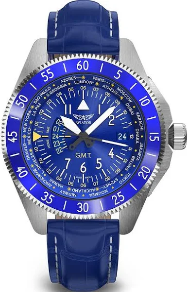 Zegarek męski Aviator Airacobra GMT V V.1.37