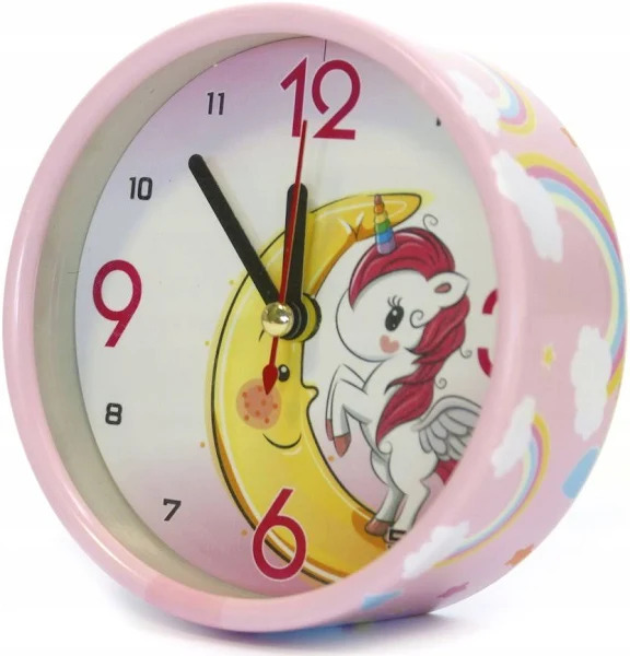 Zegar Z Budzikiem Jednorożec Budzik Dla Dziecka