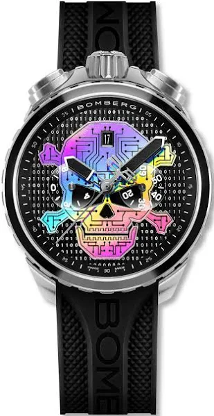 Zegarek męski Bomberg Cyber Skull Pack