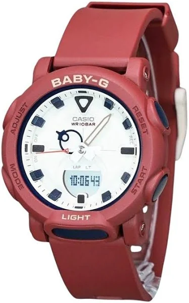 Casio Baby-G Analogowy cyfrowy pasek z żywicy biologicznej tarcza Kwarcowy BGA-310RP 100M Damski