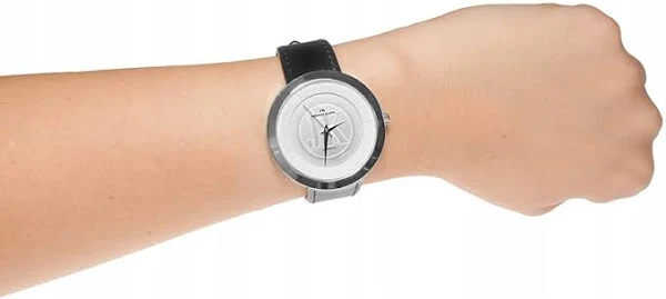 Zegarek Damski Jordan Kerr Gładki Skórzany Pasek