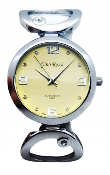 ZEGAREK GINO ROSSI - ANNEL - (zg605b) silver + BOX