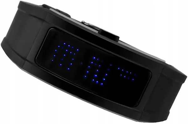 Cyfrowy Męski Zegarek Chermond Cyfry Led Wąski