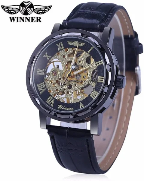 World Top Watch Zwycięzca-Slz37 Cyfry rzymskie z drążonym paskiem