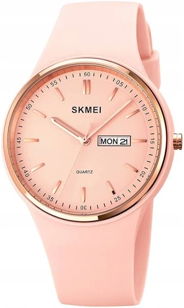 Skmei Zegarek damski pasek silikonowy analogowy