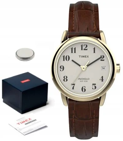 Zegarek Damski Timex Stylowy Wodoodporny Z Podświetleniem Wr30