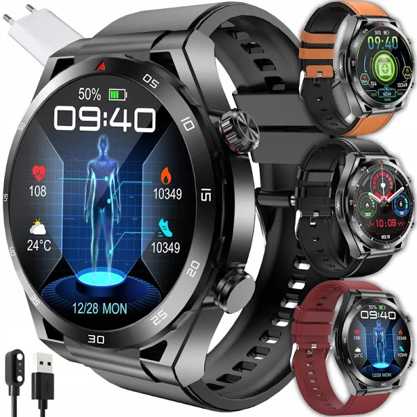 Angelo Watches Smartwatch Angelo AT450 Glukoza Ekg